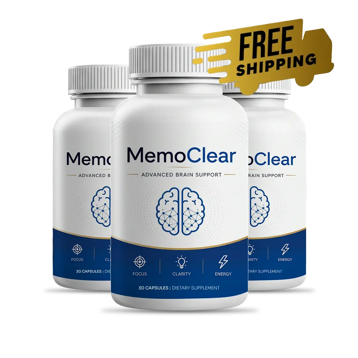 Memoclear 3 bottles with free shipping
